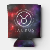 Starfield Taurus Bull Western Zodiac Dosenkühler (Rückseite)