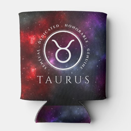 Starfield Taurus Bull Western Zodiac Dosenkühler (Rückseite)