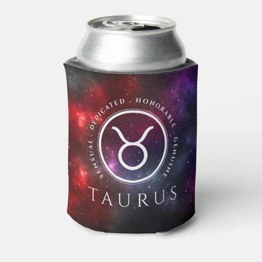 Starfield Taurus Bull Western Zodiac Dosenkühler (Kanne Rückseite)