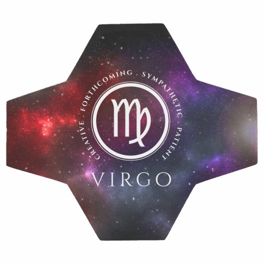Starfield Virgo Maiden Western Zodiac Fußball (Flach)