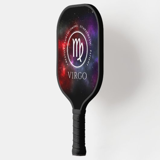 Starfield Virgo Maiden Western Zodiac Pickleball Schläger (Links)