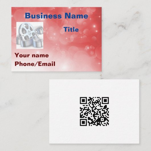 Starfield Visitenkarte (Vorne/Hinten)