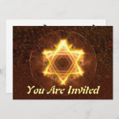 Starfire Einladung (Vorne/Hinten)