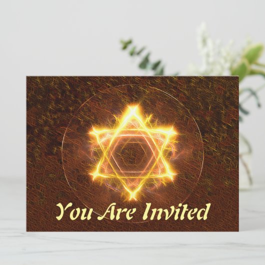 Starfire Einladung (Stehend Vorderseite)