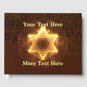 Starfire Fraktal Magen David Gästebuch