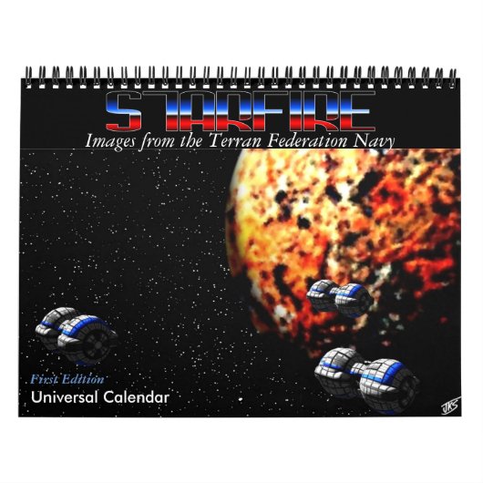 Starfire-Kalender: Marine der Terran Federation, 1 Kalender (Titelbild)