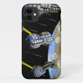STARFIRE planetarische Bombardierung! Case-Mate iPhone Hülle (Rückseite)