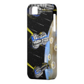 STARFIRE planetarische Bombardierung! Case-Mate iPhone Hülle (Rückseite Links)