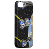 STARFIRE planetarische Bombardierung! Case-Mate iPhone Hülle (Rückseite/rechts)