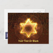 Starfire Postkarte (Vorne/Hinten)