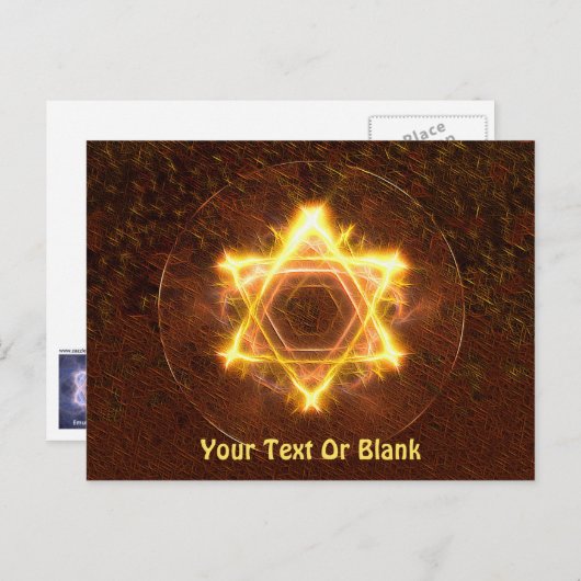 Starfire Postkarte (Vorne/Hinten)