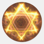 Starfire Runder Aufkleber (Vorderseite)