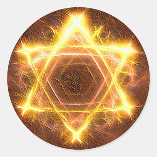 Starfire Runder Aufkleber (Vorderseite)