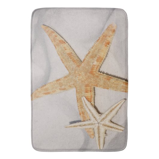 Starfischparade Badematte (Vorderseite Vertikal)