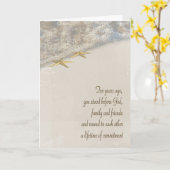 Starfish 10. Jubiläum Karte (Gelbe Blume)