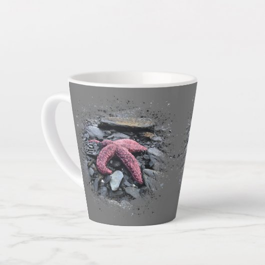 Starfish - 12 oz. Latte Tasse (Linke Ecke)