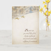 Starfish 28. Jubiläumskarte Karte (Gelbe Blume)