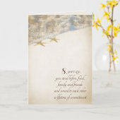 Starfish 8-Jubiläumskarte Karte (Gelbe Blume)