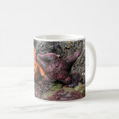 Starfish am Bob Creek, OR Kaffeetasse (VorderseiteRechts)