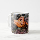 Starfish am Bob Creek, OR Kaffeetasse (Vorderseite Links)
