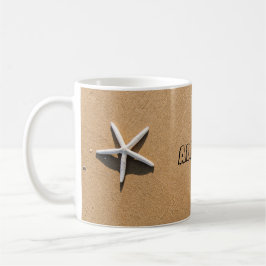 Starfish am Sandy Beach Kaffeetasse