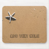 Starfish am Sandy Beach Mousepad (Vorne)