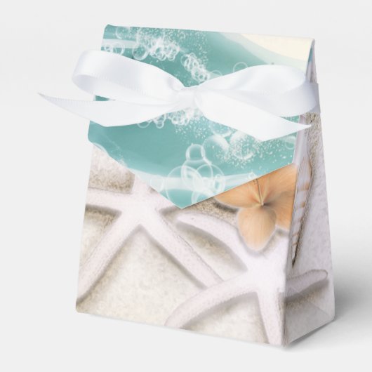 Starfish am Strand Aquamarines Meer Wasser tropisc Geschenkschachtel (Vorderseite)