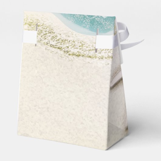 Starfish am Strand Aquamarines Meer Wasser tropisc Geschenkschachtel (Rückseite)