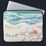 Starfish am Strand Aquamarines Meer Wasser tropisc Laptopschutzhülle<br><div class="desc">Starfish am Strand Aquamarin Sea Water Tropical Ärmel.</div>
