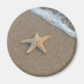 Starfish am Strand Magnet (Vorne)