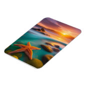 Starfish am Strand von Dawn Magnet (Linke Seite)