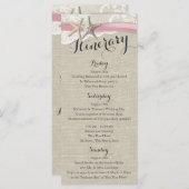 Starfish and Lace Rustic Beach Hochzeitsreise (Vorne/Hinten)