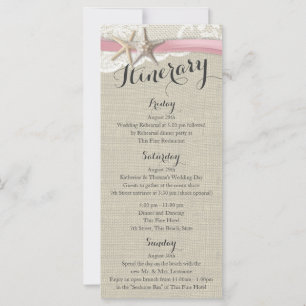 Starfish and Lace Rustic Beach Hochzeitsreise