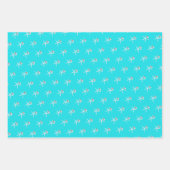 Starfish and Ornament Beach Weihnachten Gemustert Geschenkpapier Set (Vorderseite 3)