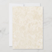 Starfish and Sand Dollar Baby Dusche Einladung (Rückseite)