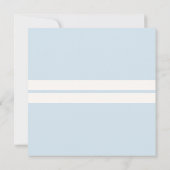 Starfish and Seashells auf der Beach Baby Dusche Einladung (Rückseite)