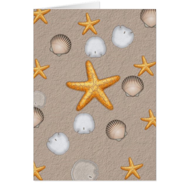 Starfish and Seashells Beach Themengeschenke (Vorne)