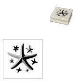 Starfish and the Small Ones Gummistempel (Stempel)