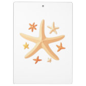 Starfish and the Small Ones Klemmbrett (Rückseite)