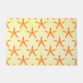 Starfish Aquarellmuster Fußmatte (Vorderseite)