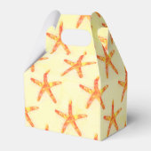 Starfish Aquarellmuster Geschenkschachtel (Rückseite)