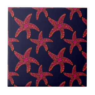 Starfish-Art-Muster Fliese