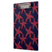 Starfish-Art-Muster Klemmbrett (Links)