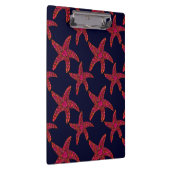 Starfish-Art-Muster Klemmbrett (Rechts)