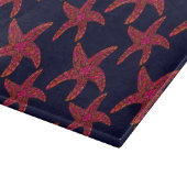 Starfish-Art-Muster Schneidebrett (Ecke)