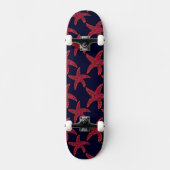 Starfish-Art-Muster Skateboard (Vorderseite)