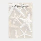 Starfish auf dem Sand Post-it Klebezettel (Vorderseite)