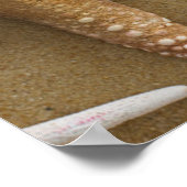 Starfish auf dem Sand Poster (Ecke)