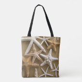 Starfish auf dem Sand Tasche (Rückseite)