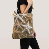 Starfish auf dem Sand Tasche (Von Nahem)